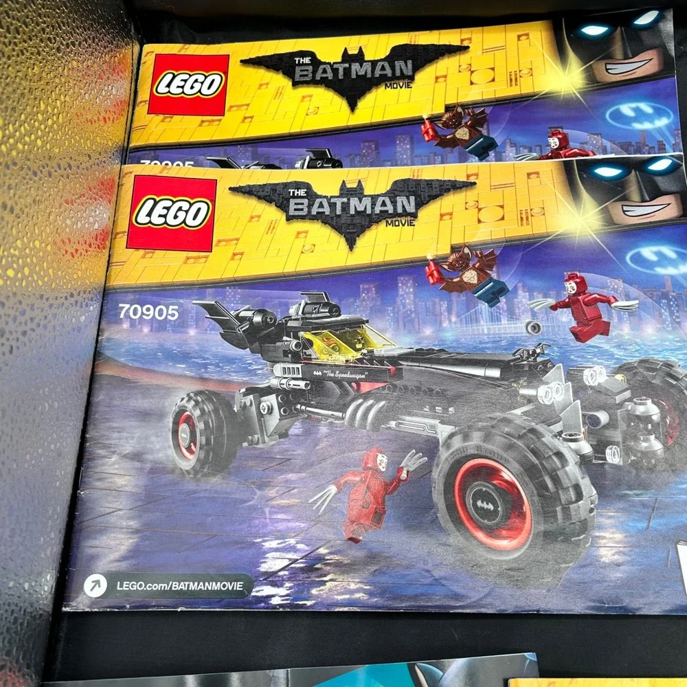 LEGO Batman DC Comics‎ Super Heroes Movie Lot of 7 Building Instruction Manuals